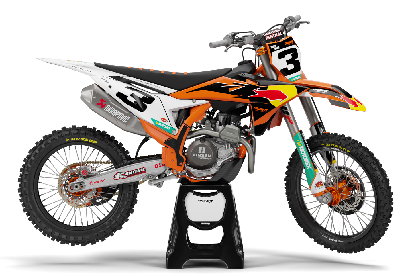 2026 KTM FACTORY KIT WHITE