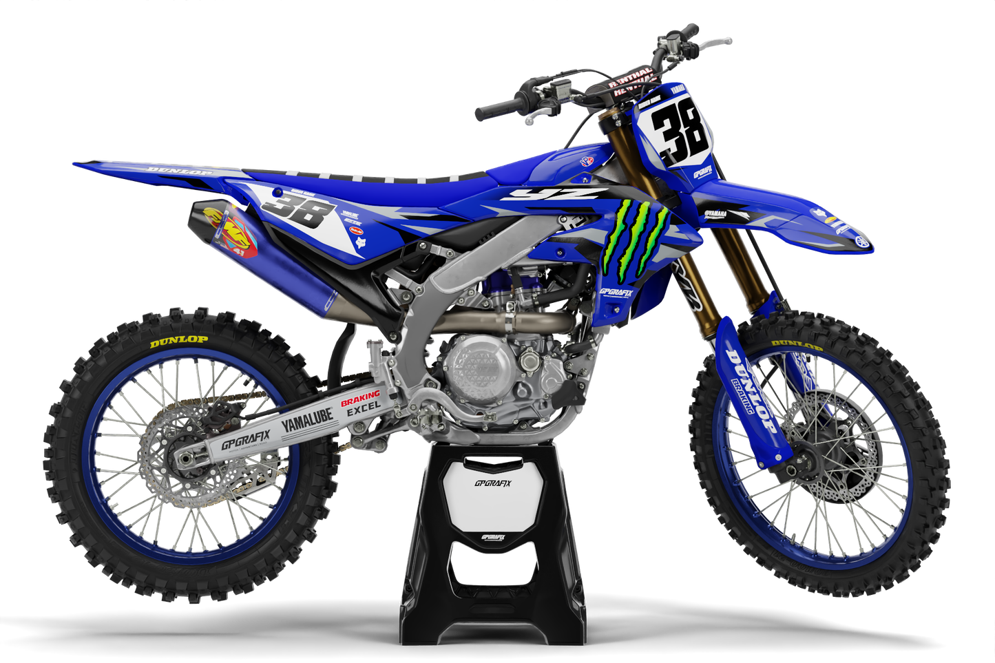 2025 YAMAHA FACTORY KIT BLUE