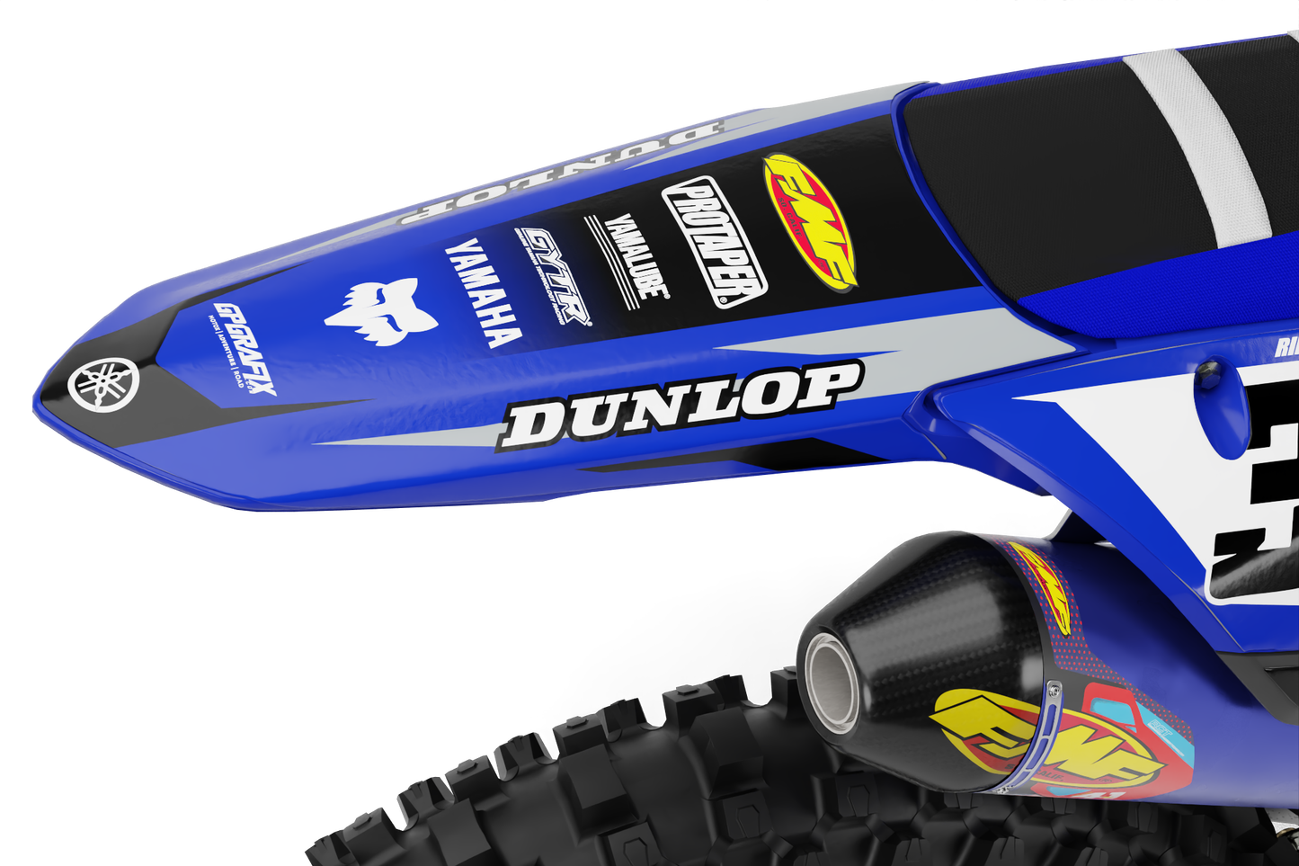 2025 YAMAHA FACTORY KIT BLUE