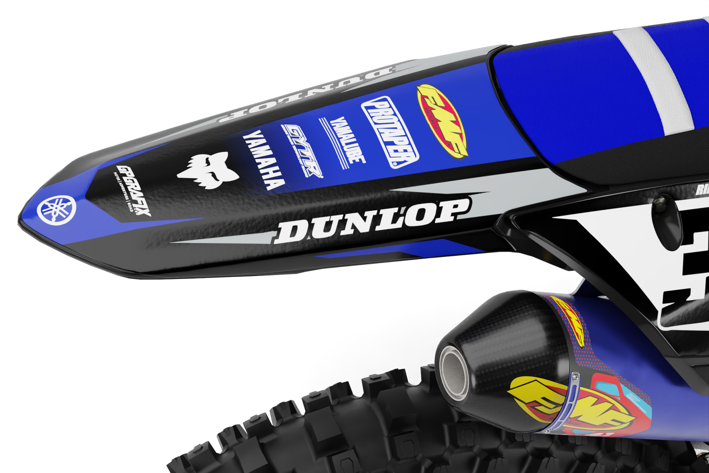 2025 YAMAHA FACTORY KIT BLACK