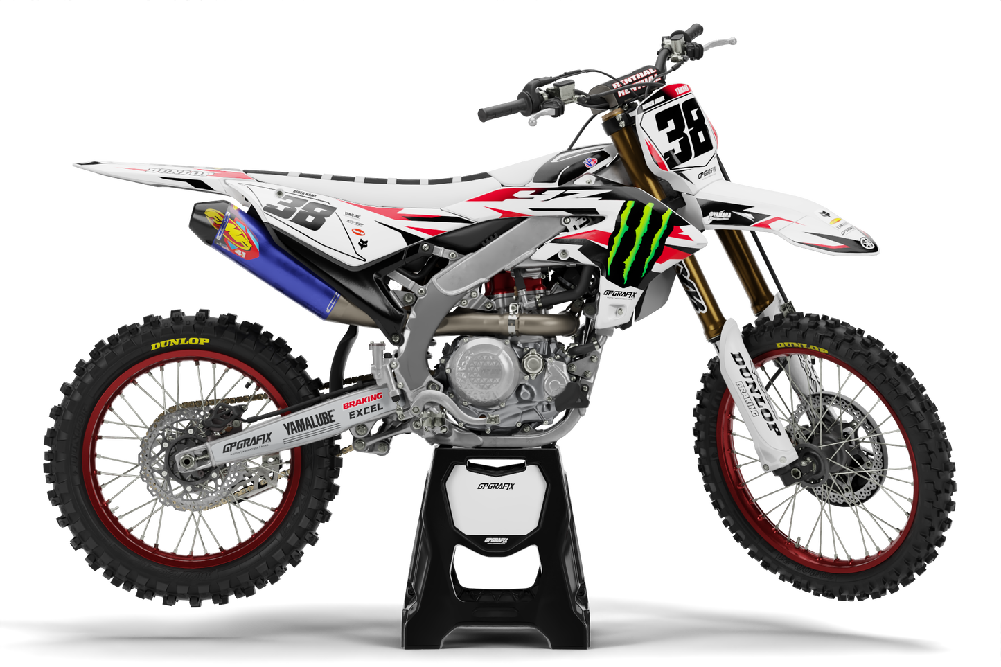 2025 YAMAHA FACTORY KIT WHITE